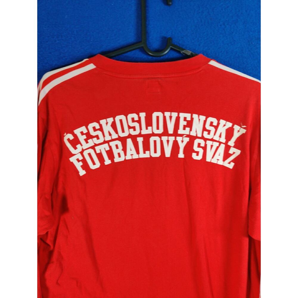 Adidas Originals Czechoslovakia Football Long Sleeve Shirt Men's SIze Large - Picture 6 of 16